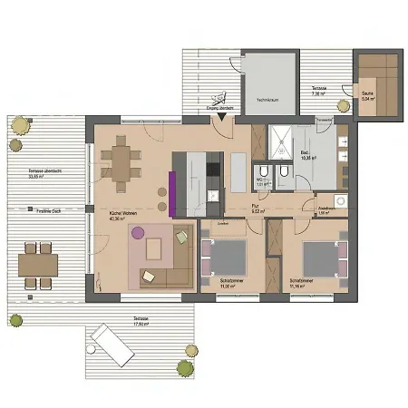 Дом отдыха Gud Jard Nr 26 - Design-ferienhaus Mit Exklusiver Ausstattung Пельворм